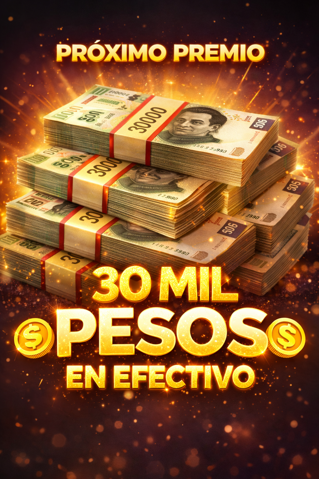 Todo es en base a la Loteria Nacional (ULTIMAS 4 CIFRAS DEL PRIMER LUGAR)💸30 MIL PESOS EN EFECTIVO 💸💸 🗓 Fecha del sorteo 22/05/26🗓 Transmisión en vivo vía Facebook 📹⏰️ Hora 20:00pm